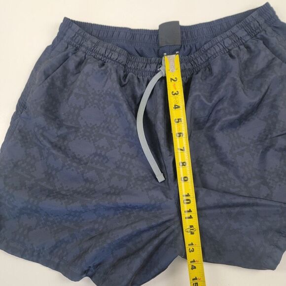 Nike Men’s 2XL Navy Blue Swim Trunks Lined Beach Athletic Shorts - Picture 4 of 10
